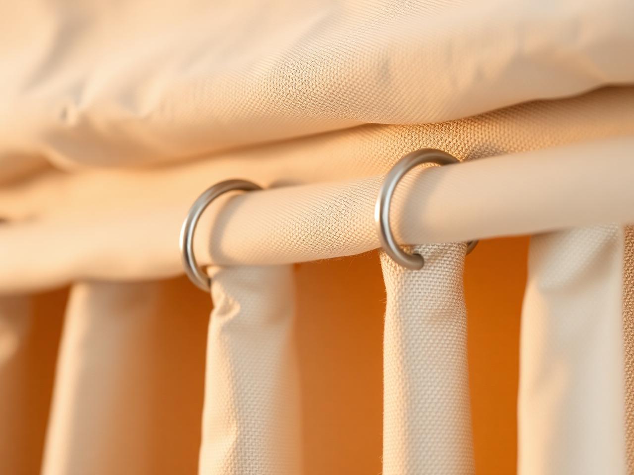 Curtain hooks and rings for curtain installation