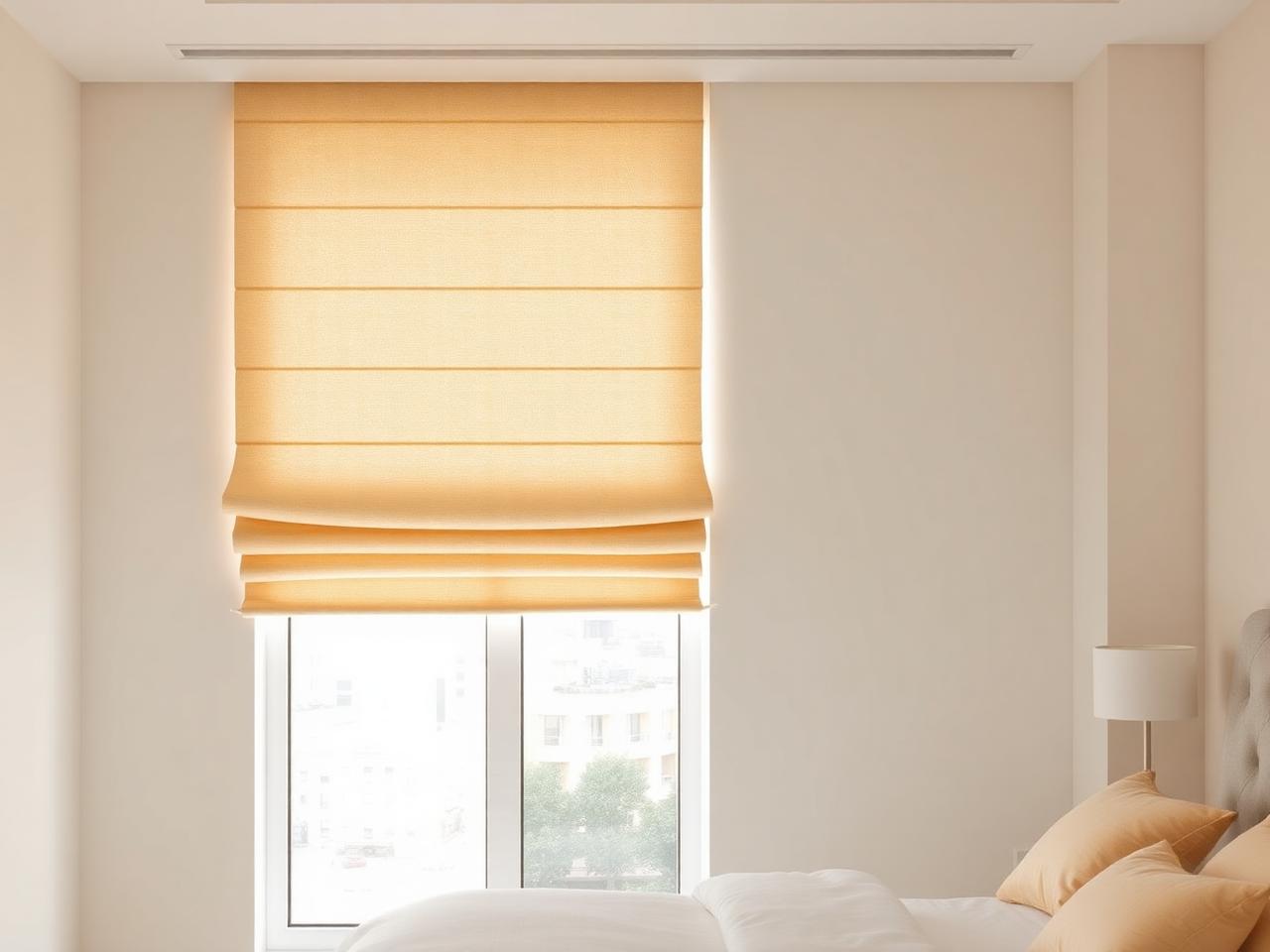 Roman Blinds Dubai in a Dubai interior