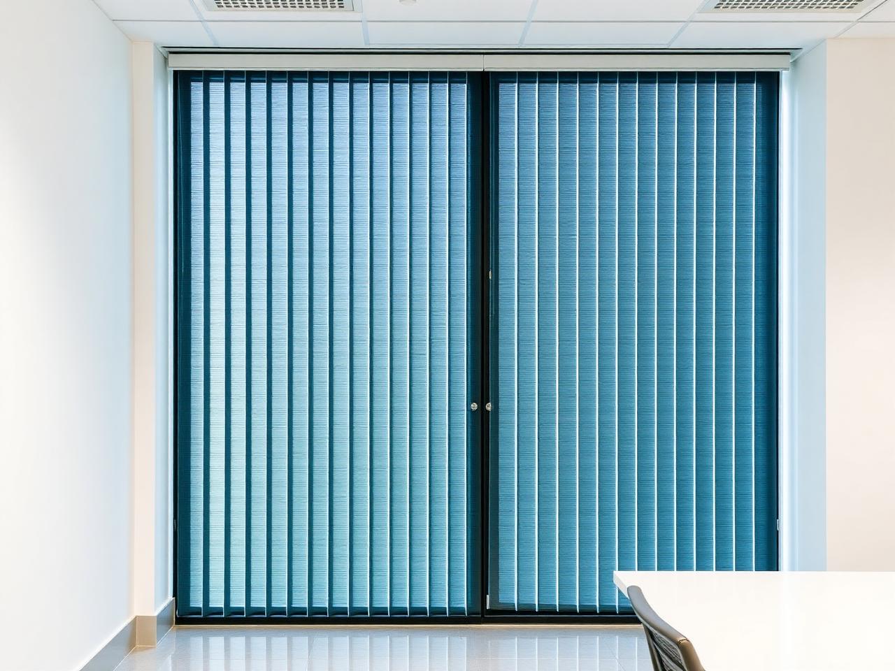 Vertical blinds for Dubai Marina clinic by BCD