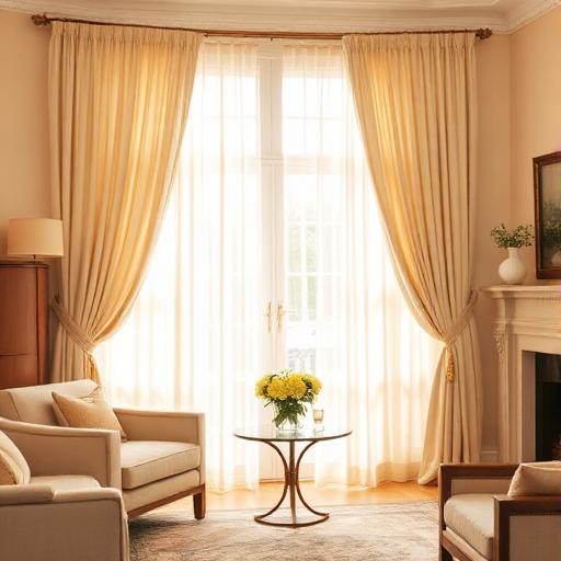 Classic Pleated curtain style