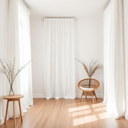 Scandi Light curtain style